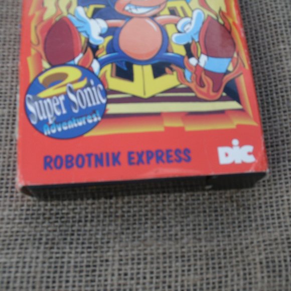 Sonic the Hedgehog Robotnik Express VHS anime tape - Picture 4 of 16